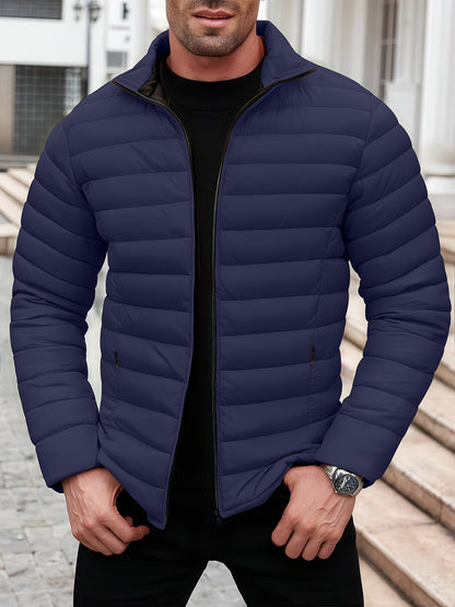 Kristian - Quilted Puffer Jacket With Zipper