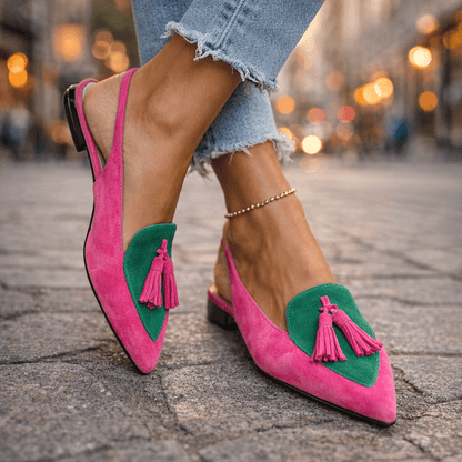 Eleanor | Sandals with Straps and Tassels