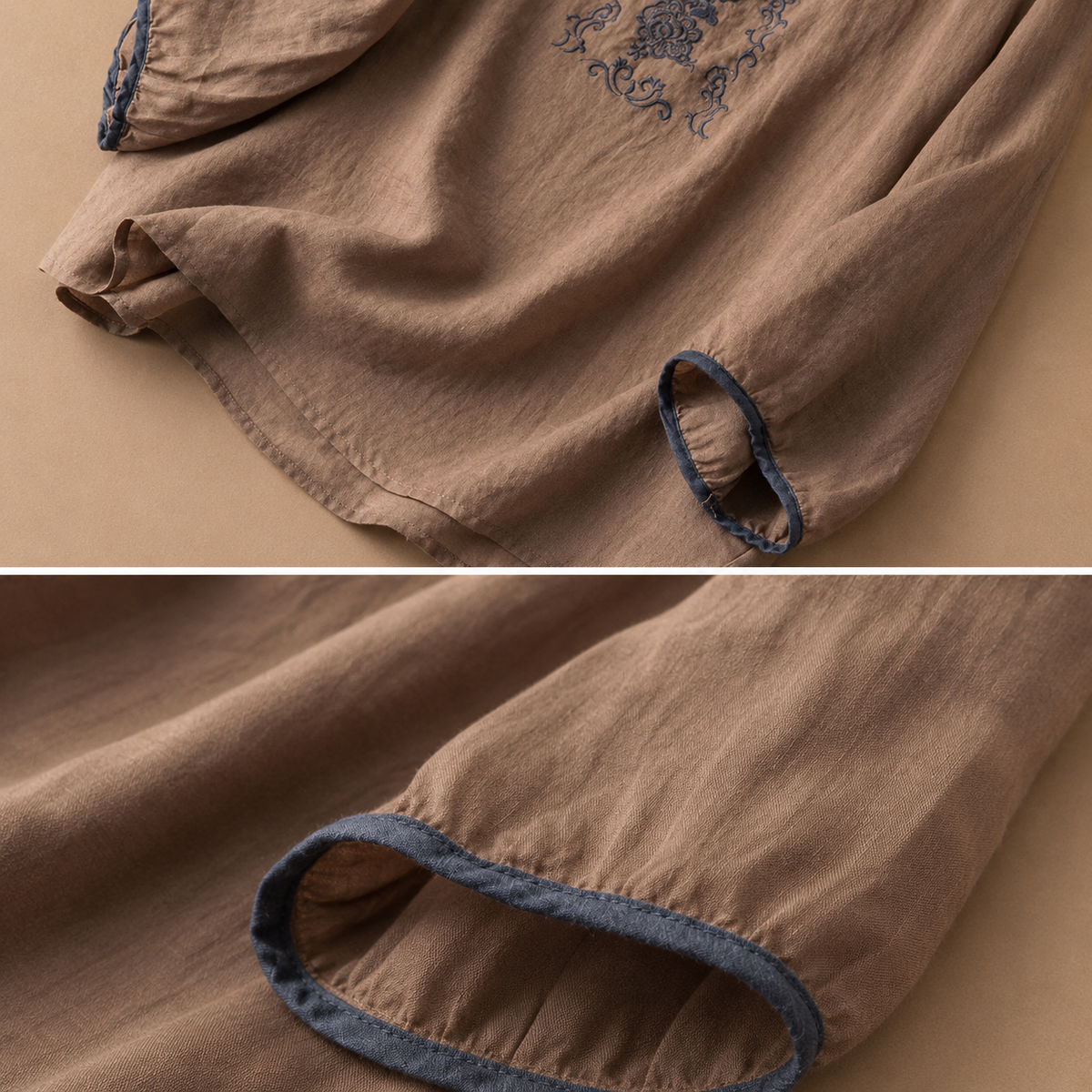 Rosalie Linen Floral Blouse