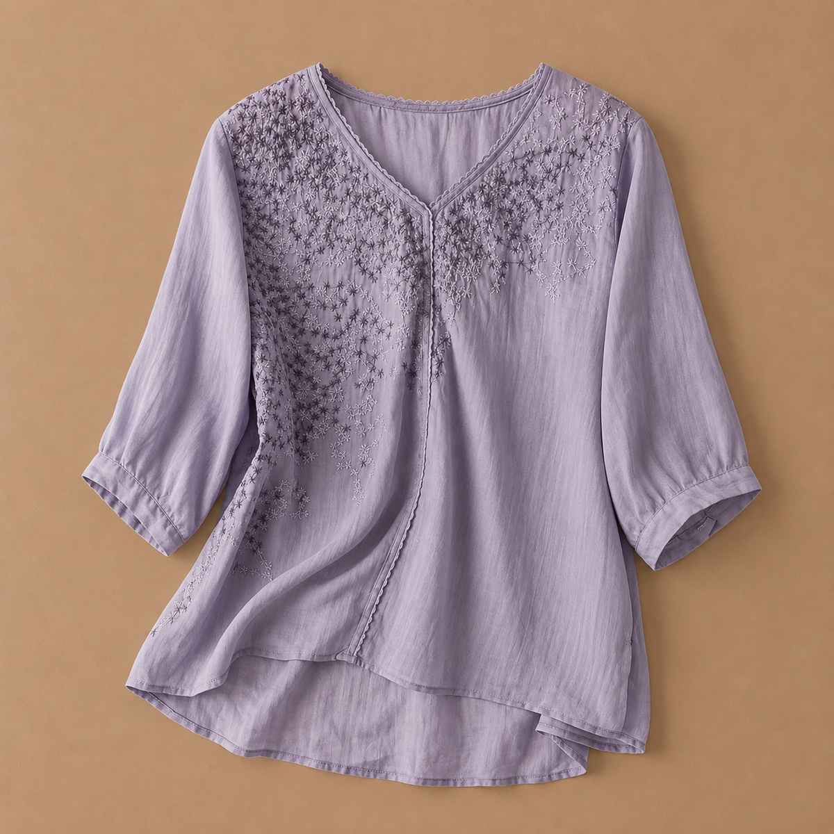 Talia Cotton Linen Blouse