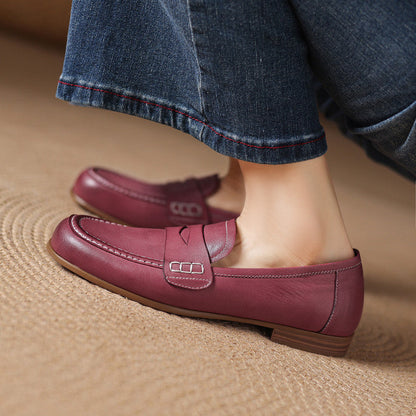 Galea | Genuine Leather Loafers