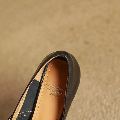 Maela | Genuine Leather Heels