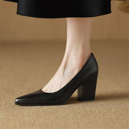 Zella | Genuine Leather Heels