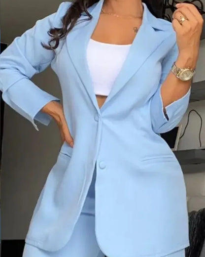 Veronica – Power Poise Tailored Pantsuit