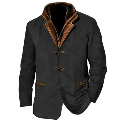 Cesario - Classic Vintage Leather Jacket